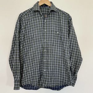 Callaway Collection Long Sleeve‎ Golf Collared Button Down Shirt Size M Plaid